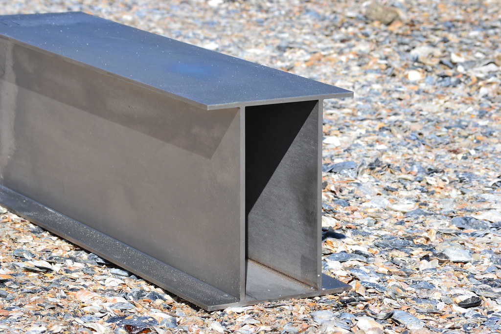 Laser fused stainless steel double flanged beam shape beac… Flickr
