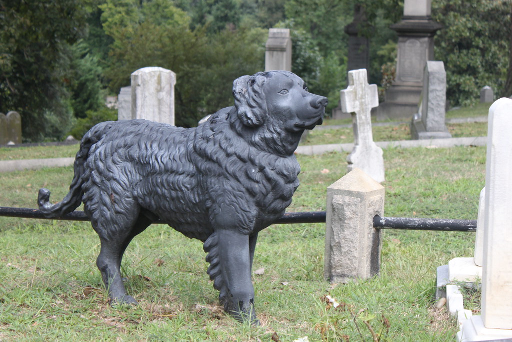 The "Iron Dog" at the Hollywood Cemetery in Richmond, Virg… Flickr