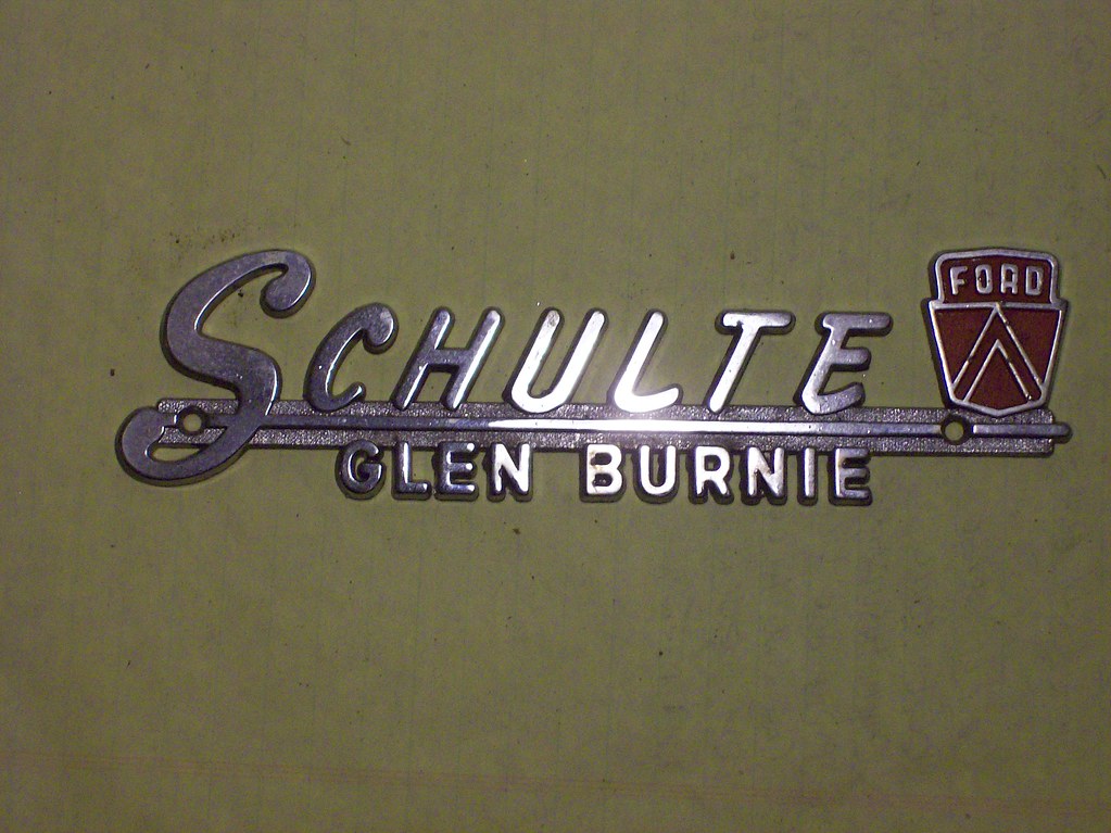 Schulte Ford Glen Burnie, MD closed in '76 Also found out … Flickr