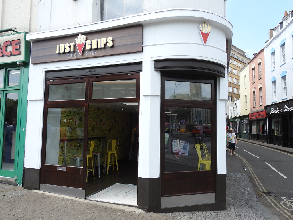 Just Chips, Anchor Road, Bristol 21 July 2018 A takeaway c… Flickr