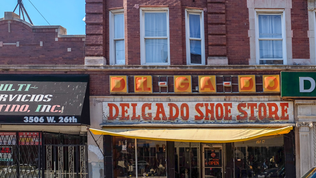 DELGADO SHOE STORE Cermak Road, Little Village, Chicago IL… Shelby