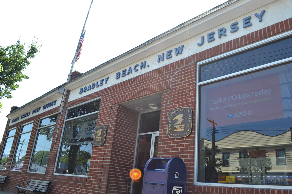 US Post Office in Bradley Beach, New Jersey The Jersey Sho… Flickr