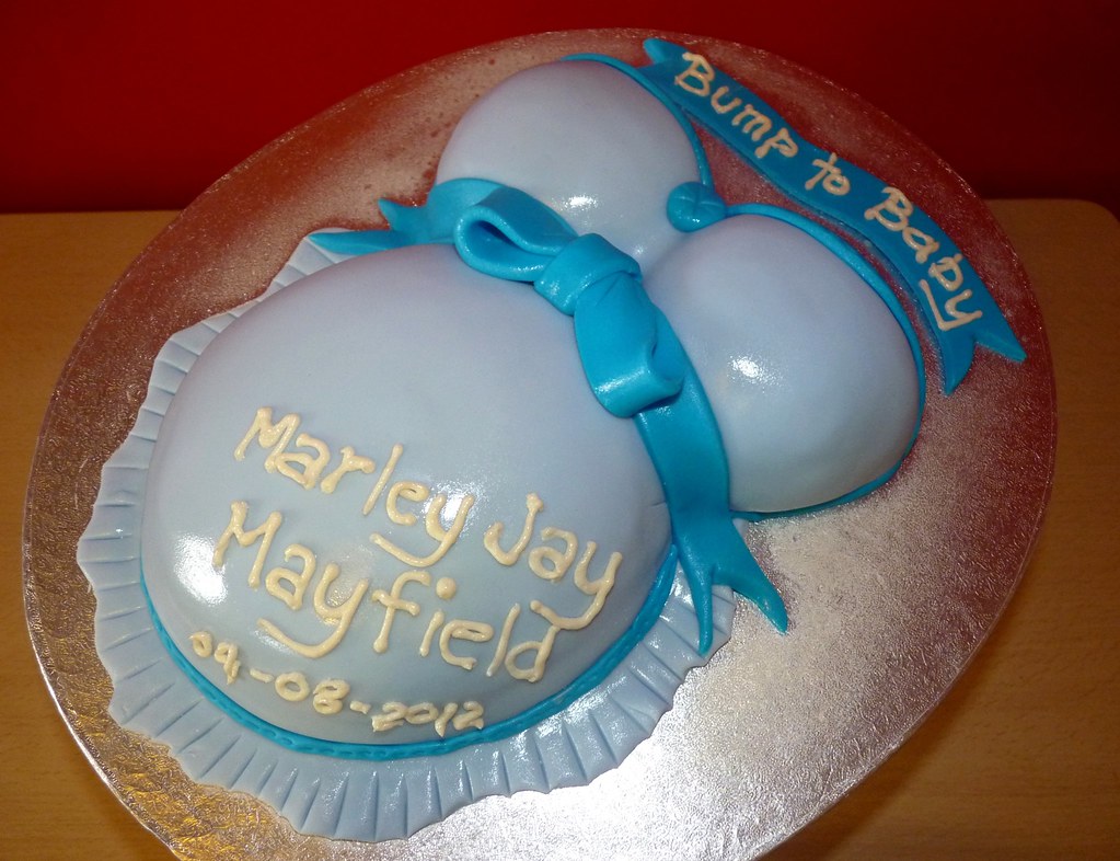 Pregnant Belly Cake Pregnant Cake Kookies and Cakes Flickr