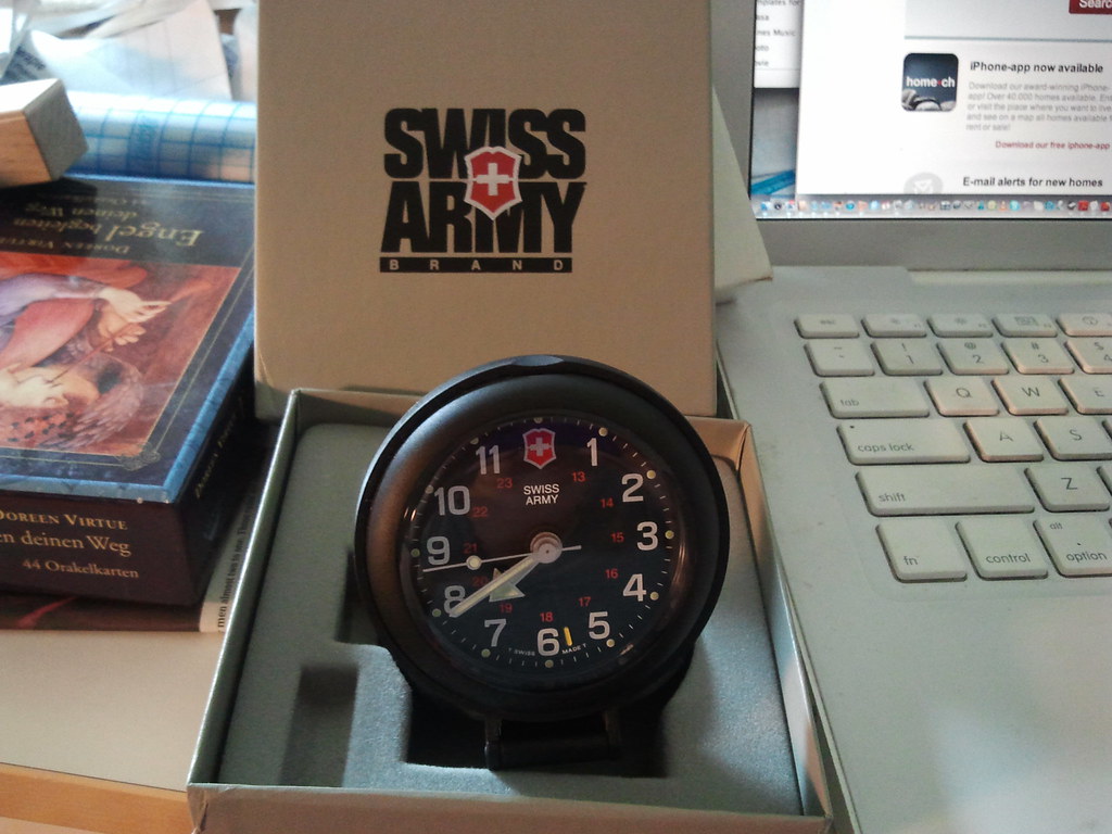Travel Alarm clock from Swiss Army Alexander Sharon Flickr