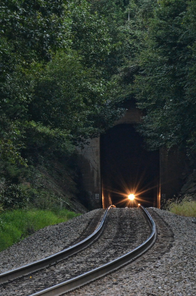 Almost Norfolk Southern about to exit Swannanoa Gap Tunnel… Flickr