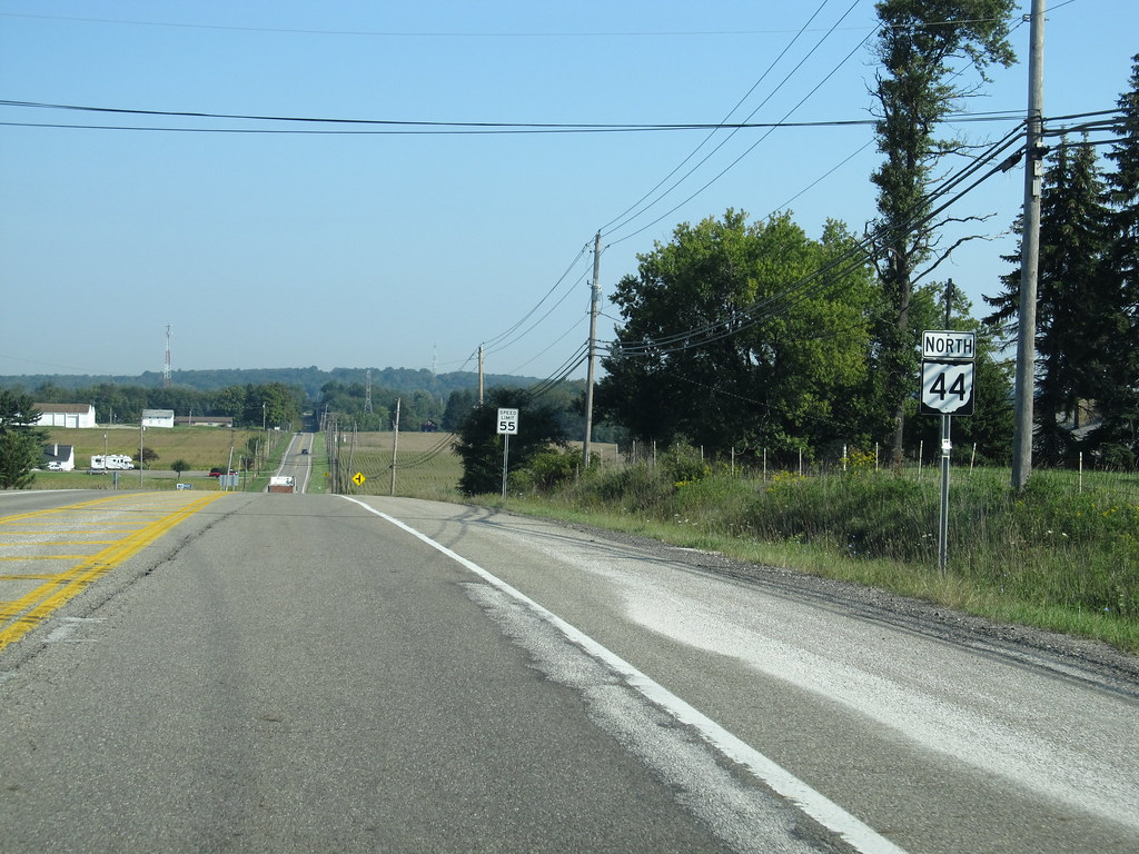 Traveling Northbound on State Route 44 Near Mantua, Ohio Flickr