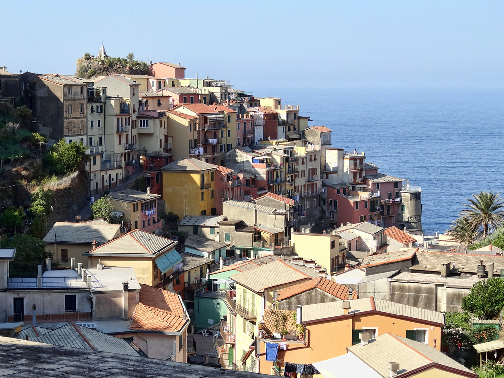 Italy Manarola 001 Houses on a hillside in Manarola one of… Flickr