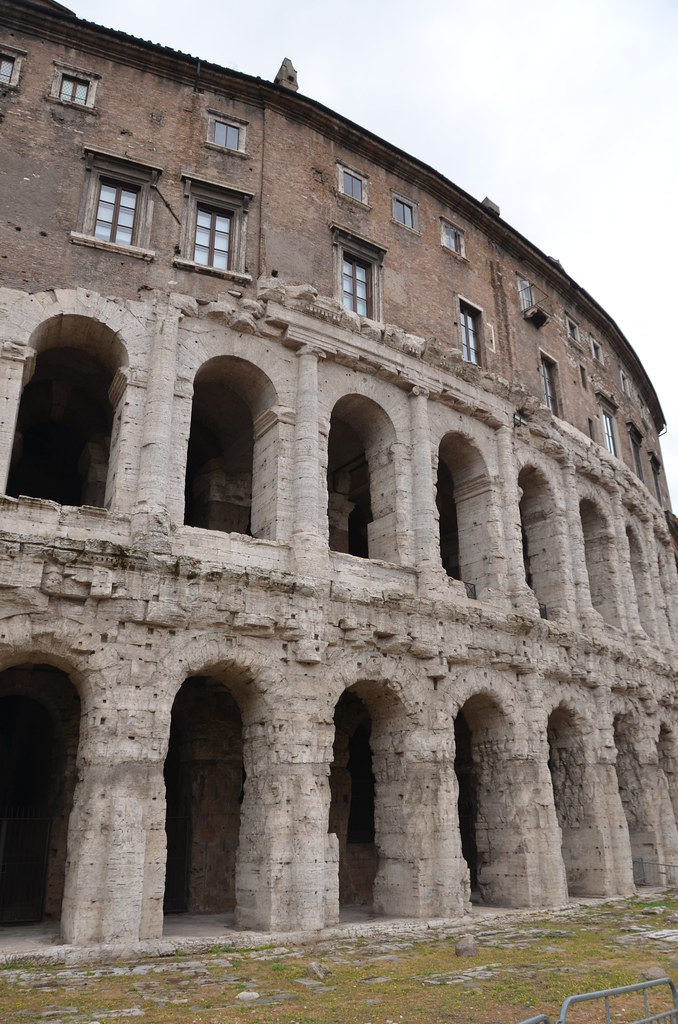 Theater of Marcellus, begun by Caesar and completed by Aug… Flickr