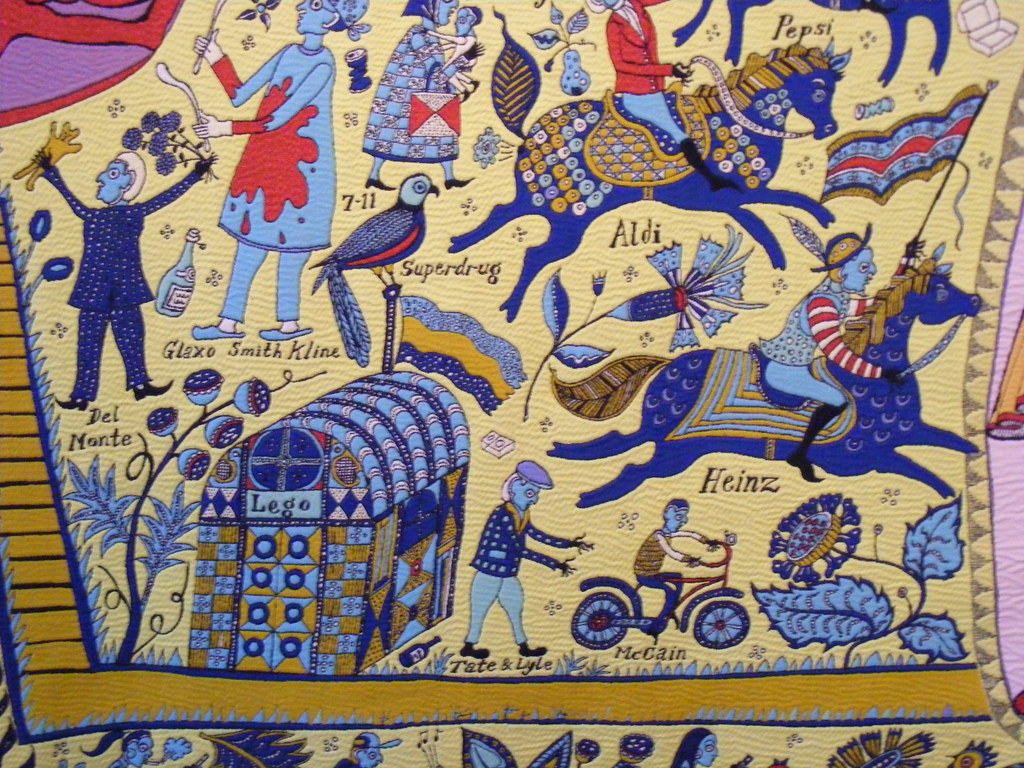 Grayson perry tapestry detail Walthamstow E Grayson perry … Flickr