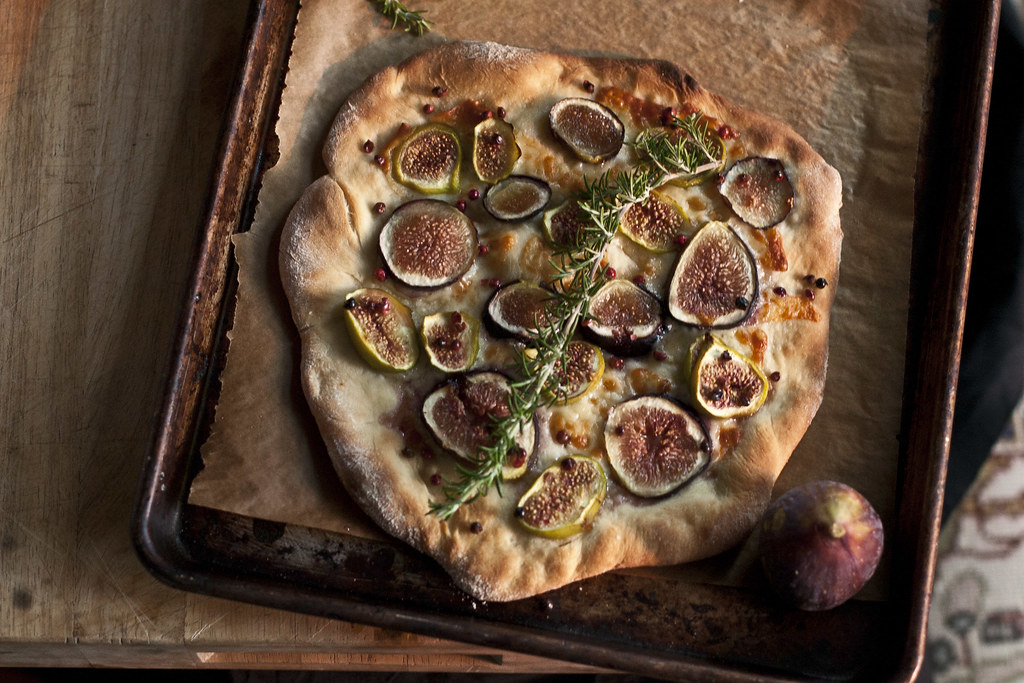 Fig, Manchego, Pink Peppercorn Pizza Flickr