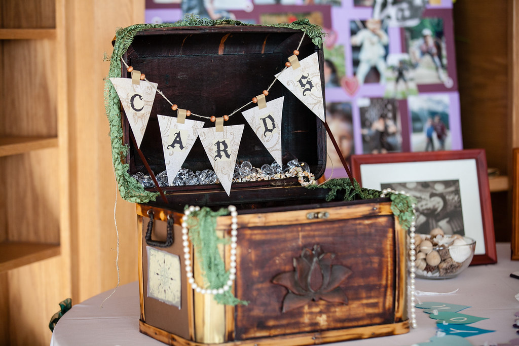 treasure chest card box one of our many DIY wedding projec… Flickr
