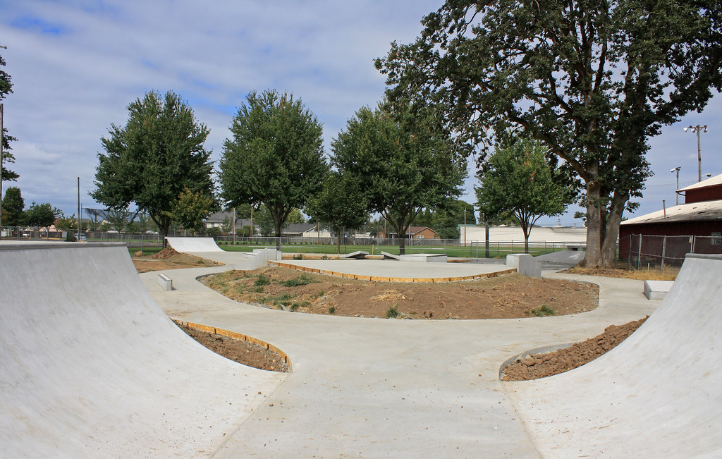 Junction City, Oregon Skatepark Construction Progress Flickr