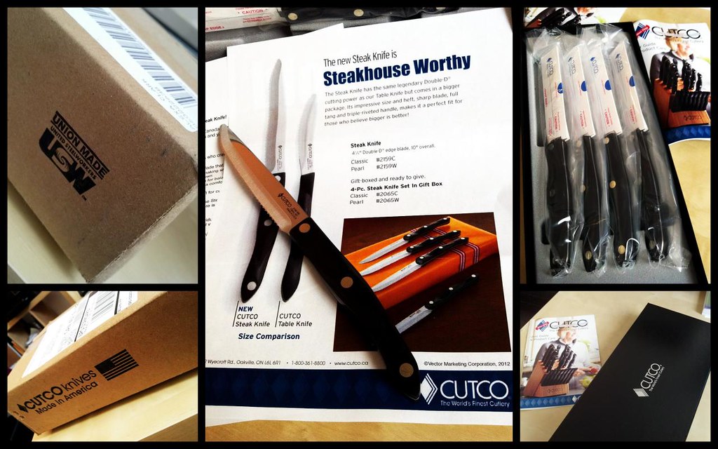 Cutco Steak Knives LoveCDNBeef As part of my Canadian Bee… Flickr