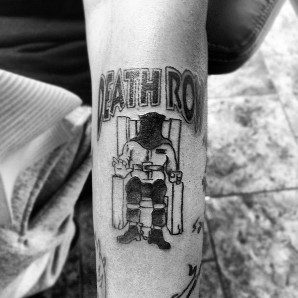 Deathrow #Smallesttattooonearth #Deathrowrecords #Gthang … | Flickr 612_x_612_jpg
