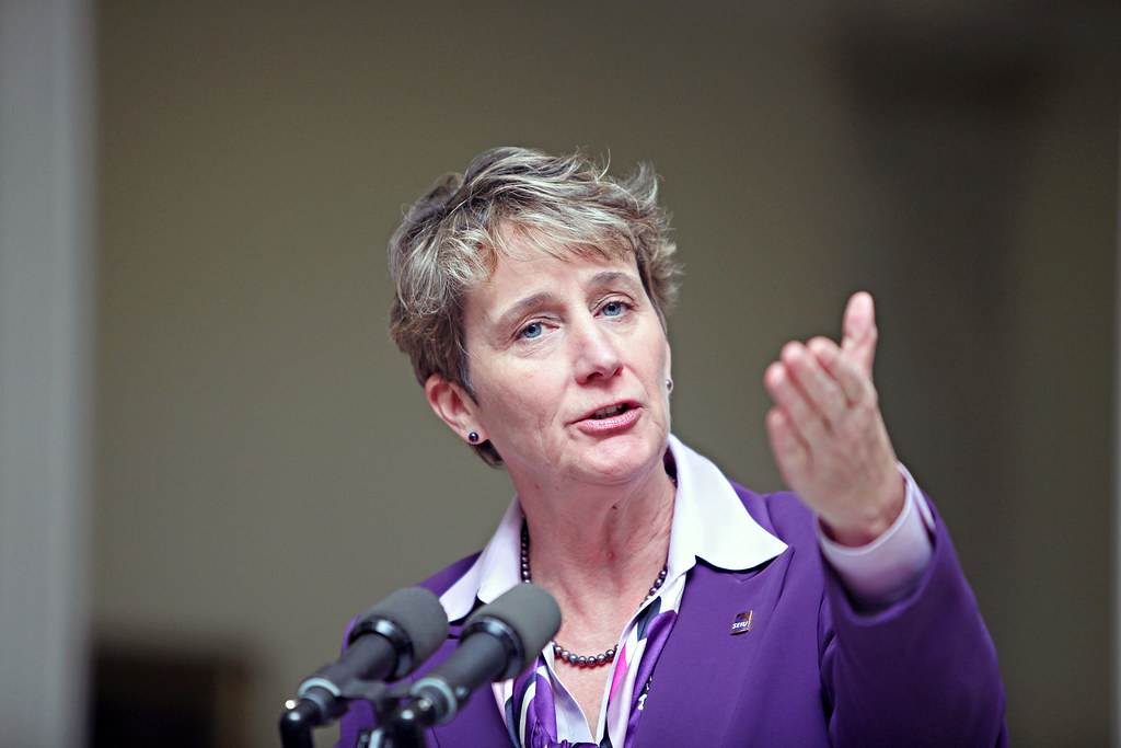 SEIU International President Mary Kay Henry Dozens of chil… Flickr