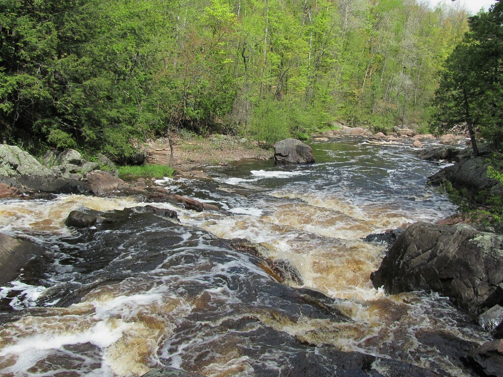 Red Granite Falls downstream Copper Falls State Park, WI Flickr