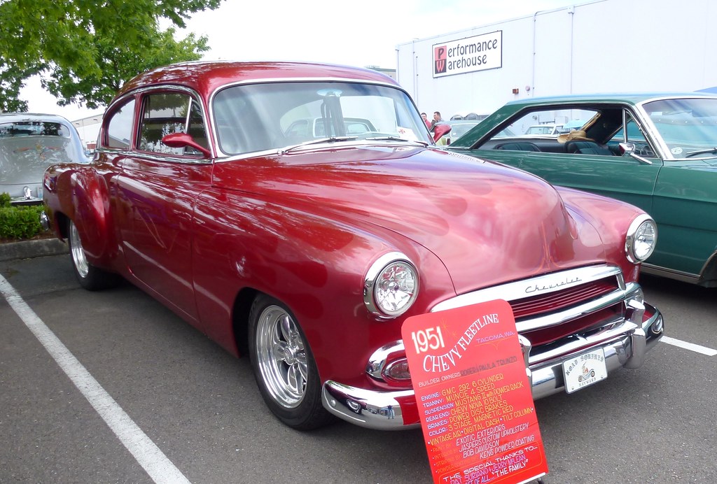 Baxter Auto Parts Show & Shine 1951 Chevy Fleetline 2 Door… Flickr