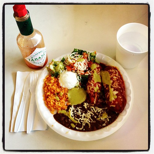 Maui mix plate pukalani hawaii lunch mexican Jeffery Griffin Flickr