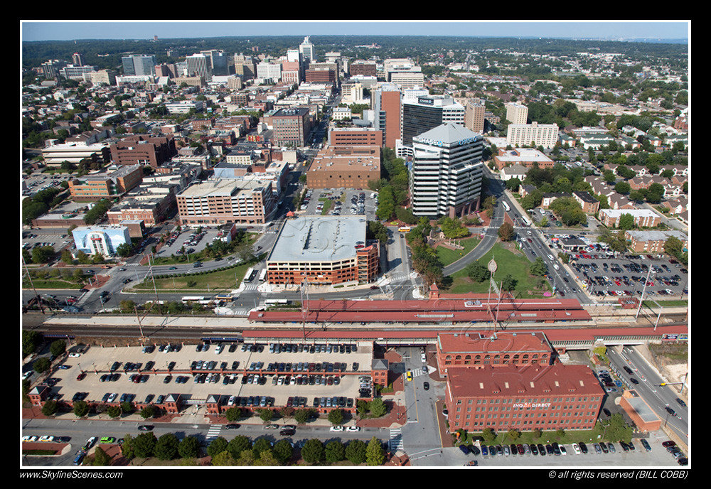 Amtrak Station, Wilmington, Delaware Aerial of The Amtrak … Flickr