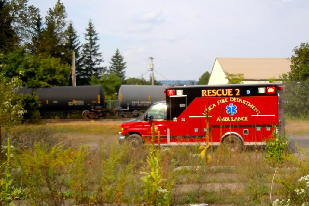 Utica FD Rescue 2 The Utica, NY Fire Department responded … Flickr