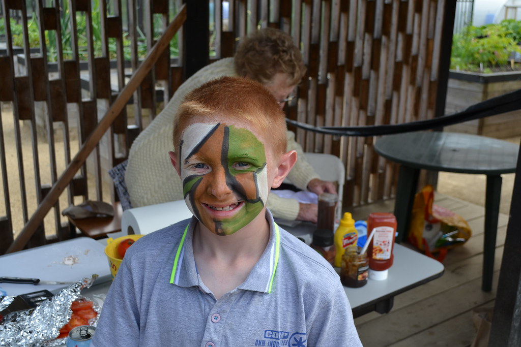 Face painting Fuse Youth Cafe Flickr