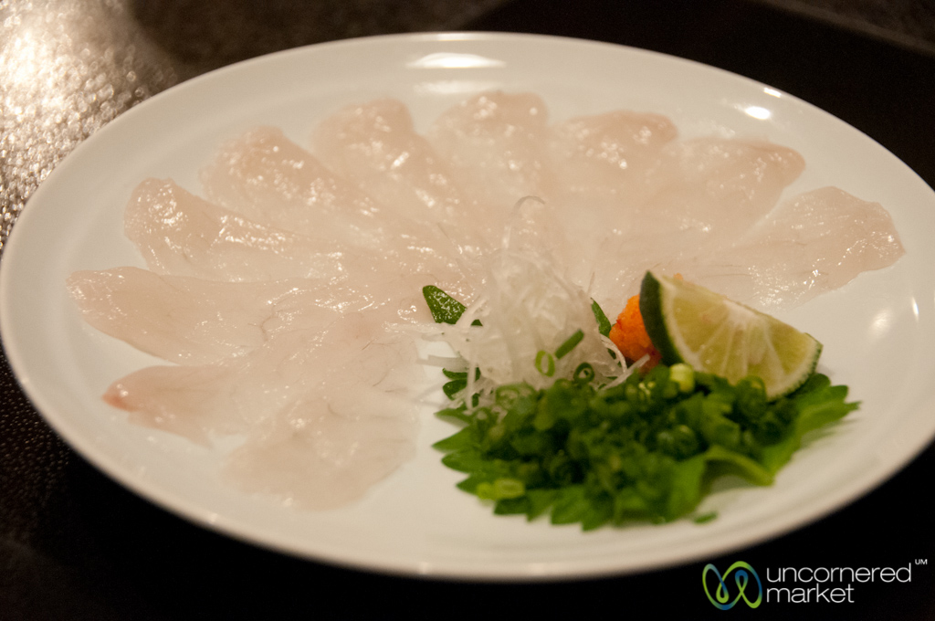 Blowfish (Fugu) Sashimi Osaka, Japan Blowfish (or Fugu) … Flickr
