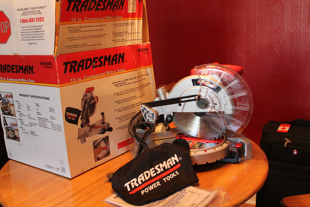 Brand new Tradesman 10 in. Compound Mitre Saw (never been … Flickr