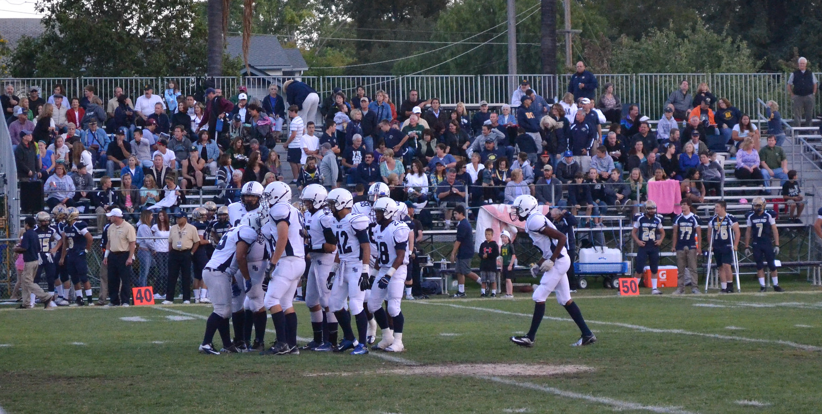 (20120908) Varsity Football St. Genevieve Mission Prep Flickr