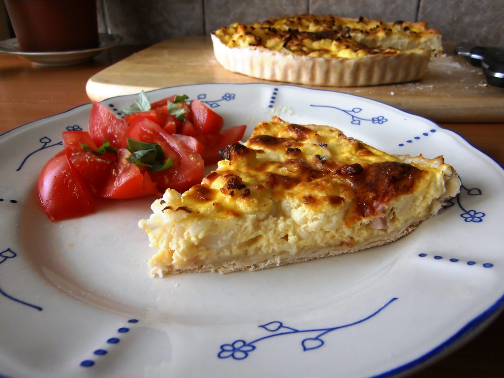 Cauliflowerquiche Actually I have no idea how to call thi… Flickr