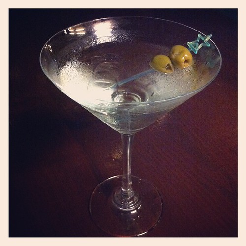 Vodka martini shaken not stirred. Copyright © 2012 Jacquel… Flickr