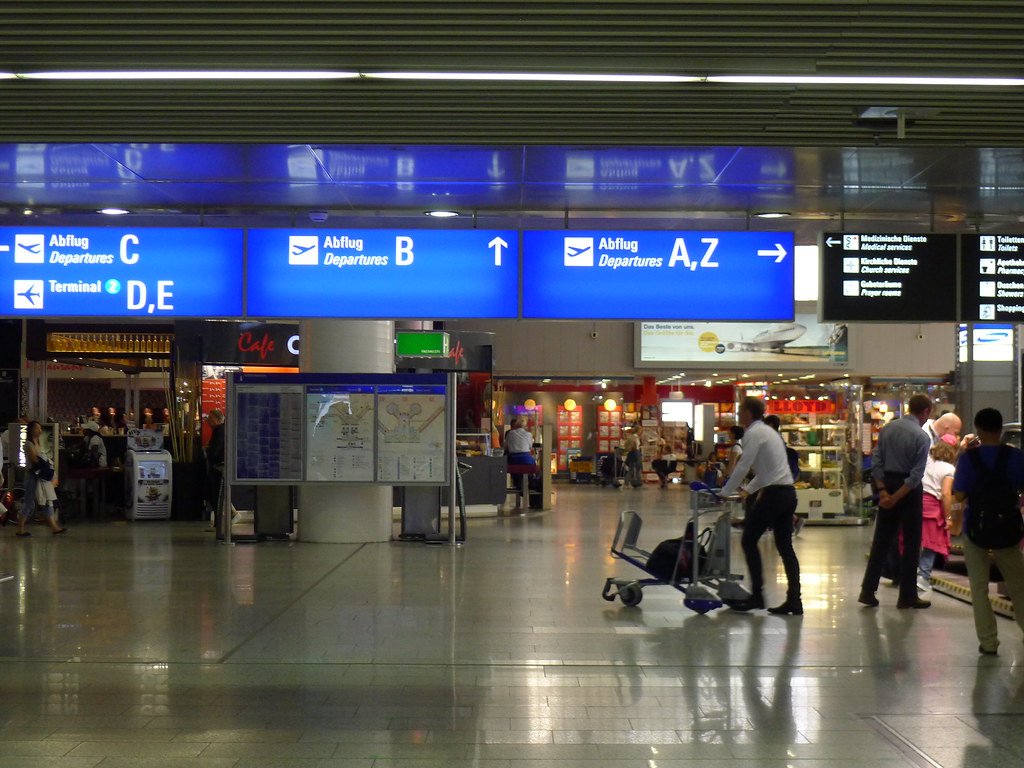 Frankfurt Airport Terminal 1 departure level NewbieRunner Flickr
