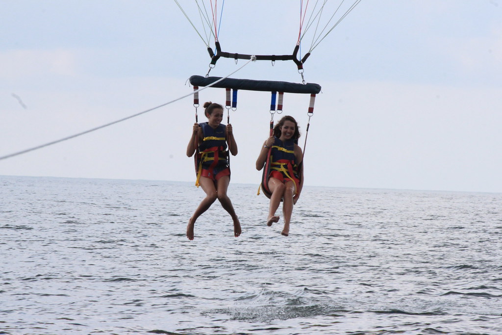 Lauren, Kendall, Jocelyn, and Jillian Go Parasailing Flickr