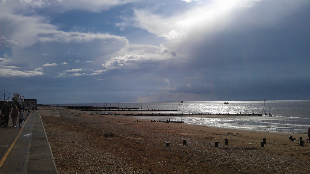 Hunstanton beach day at hunstanton was good but weather wa… Flickr