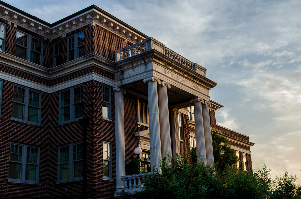 Jeff Davis Hospital One of the first hospitals every built… Flickr
