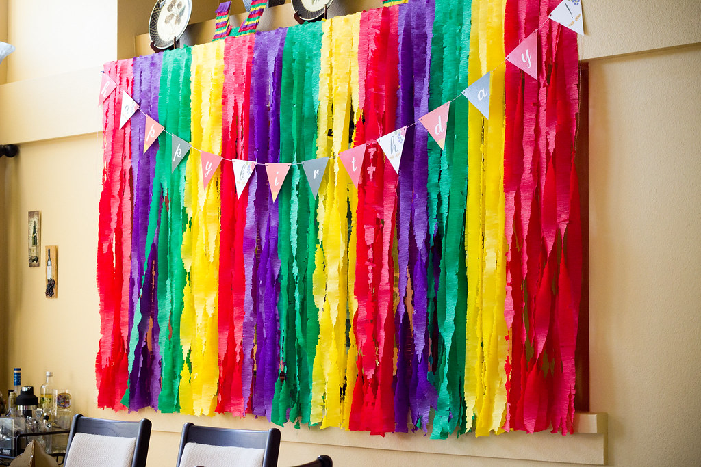 DIY Fringed Streamer Backdrop Supal Desai Flickr