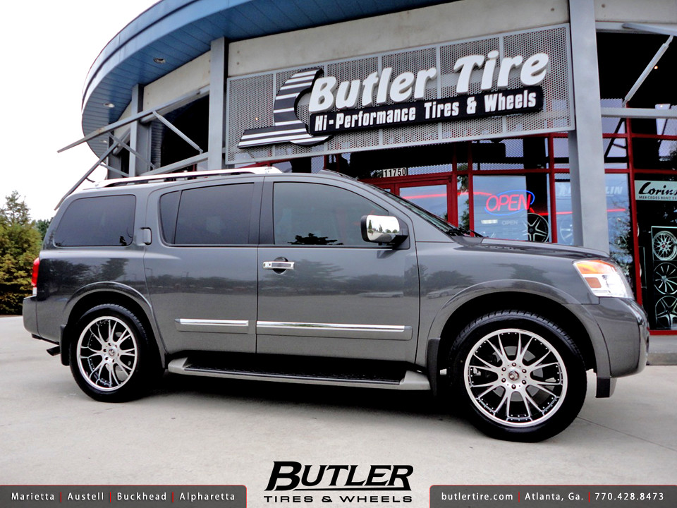 Nissan Armada with 22in Dub X12 Wheels a photo on Flickriver