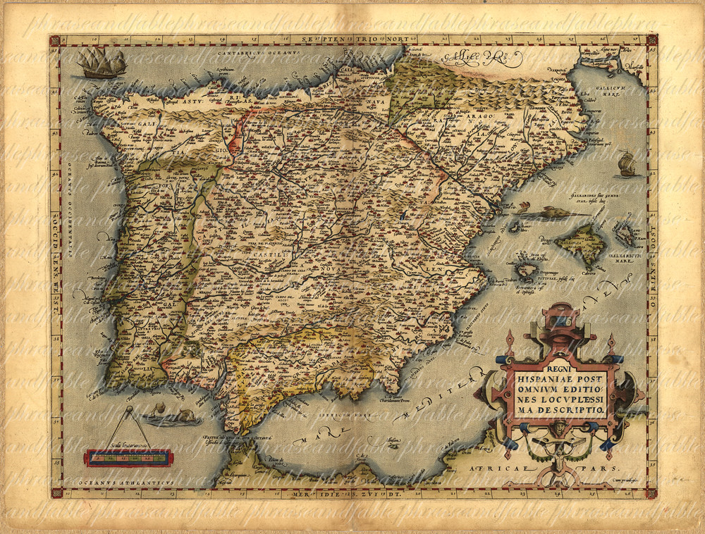 MapOfSpainFromThe1500s042 This image is available to… Flickr