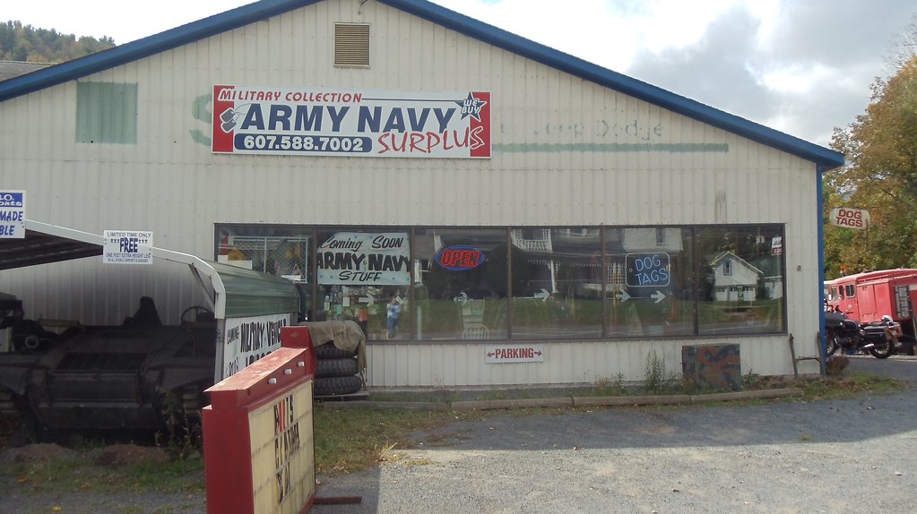 Army Navy Surplus Store in Grand New York Carolyn Flickr