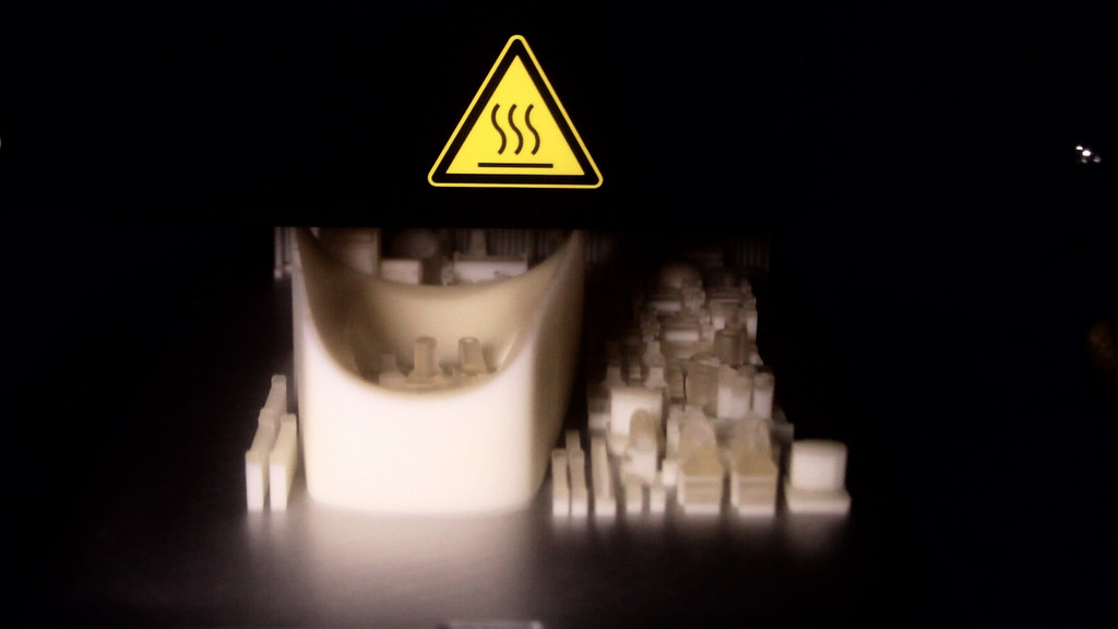 The Shapeways UV Cured Acrylic 3D Printer in Action Flickr