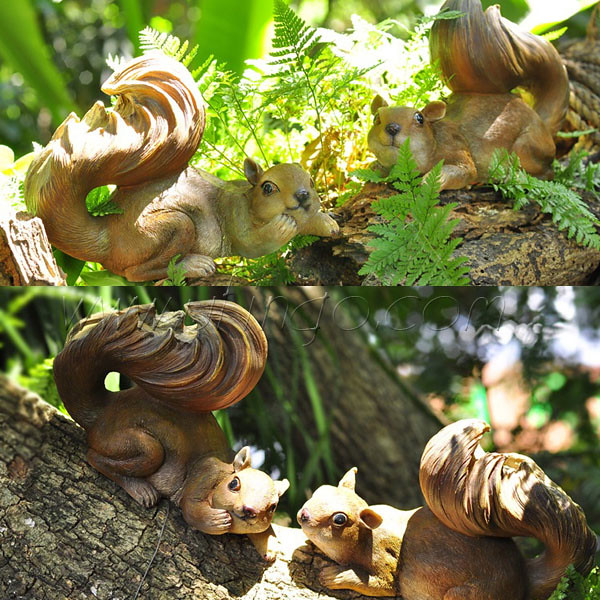 Resin Squirrel Statue For Garden 1.Item name resin squirr… Flickr