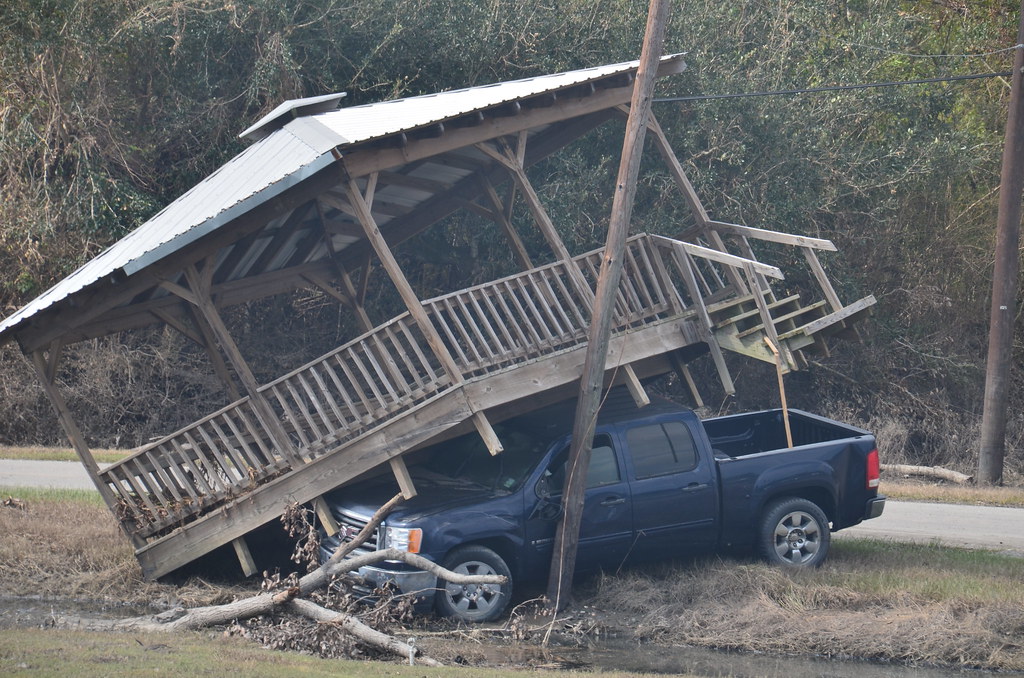 CPRA Plaquemines Parish Property damage caused by Hurric… Flickr