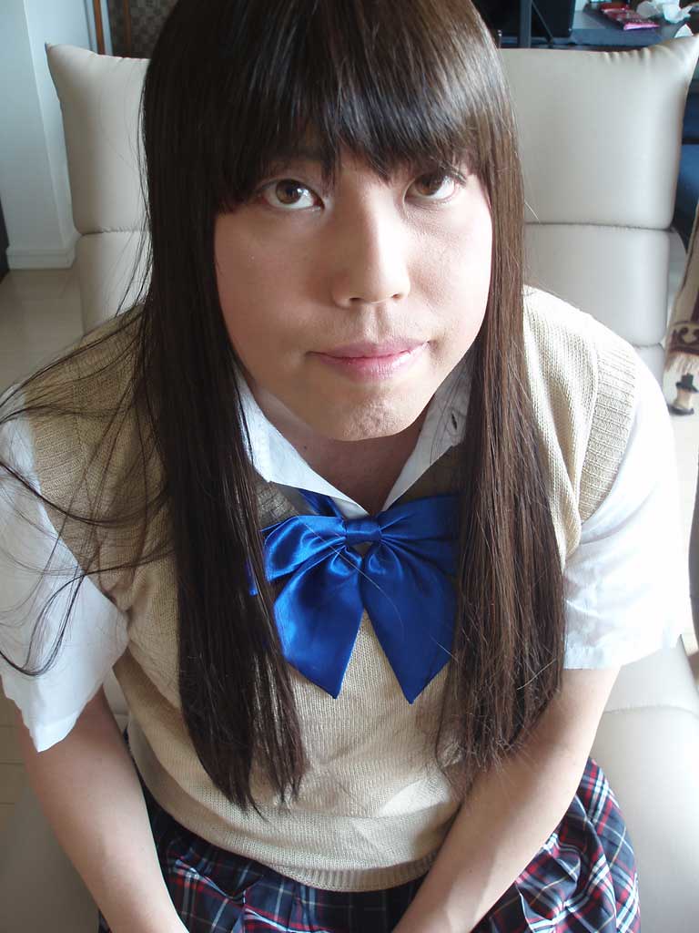 女装 Japanese Crossdress High school girls | Myu Hukase | Flickr