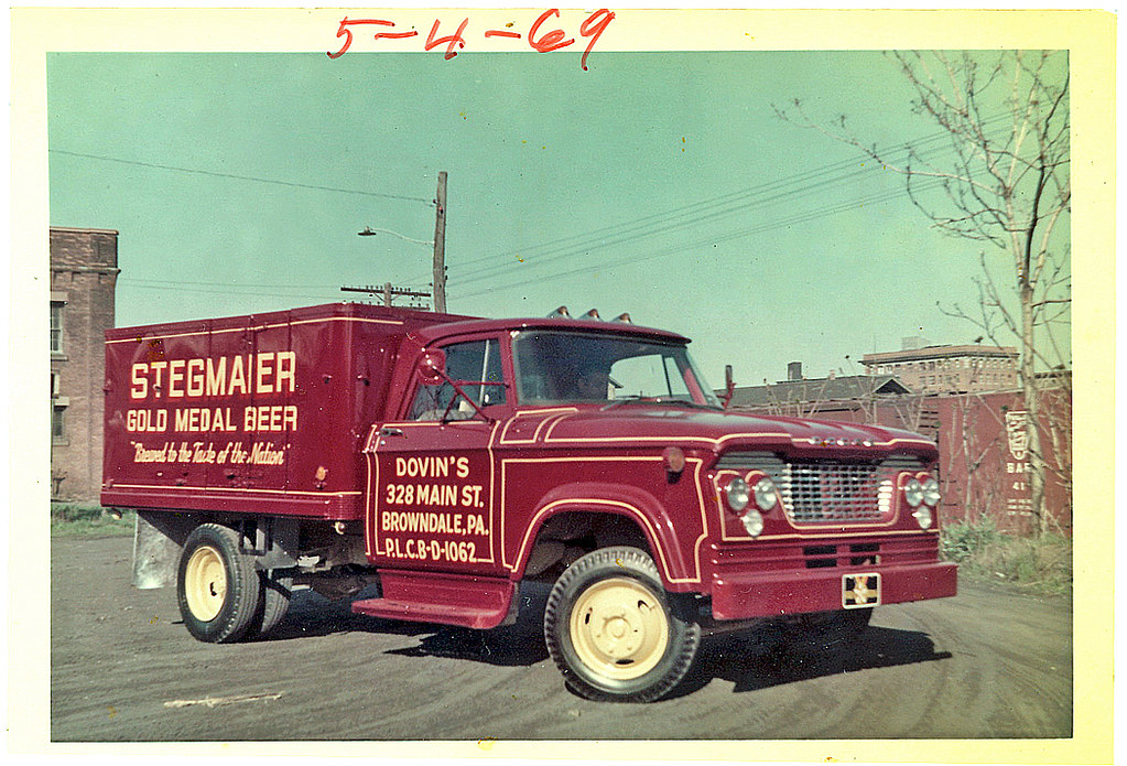 Stegmaier Dodge delivery truck A Stegmaier beer delivery t… Flickr