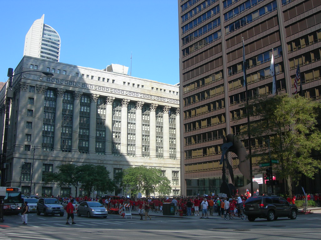Cook County Courthouses Chicago, Illinois The metal skyscr… Flickr
