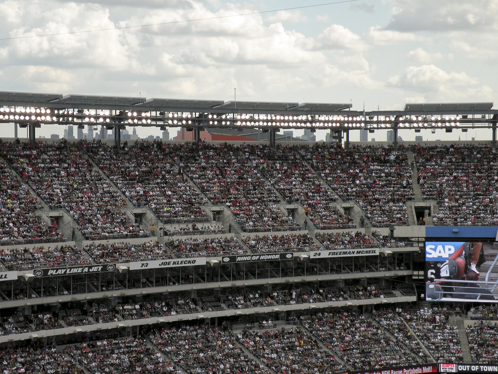 The NYC Skyline As Seen from MetLife Stadium New York Jets… Flickr