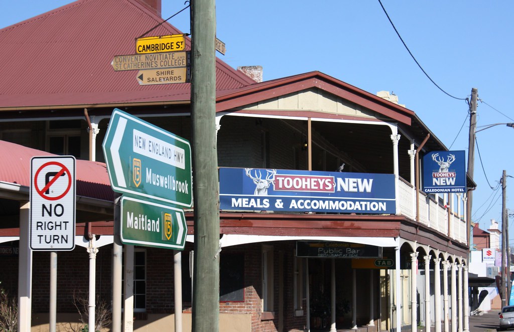 Caledonian Hotel, Singleton, NSW. 40 Street, Single… Flickr