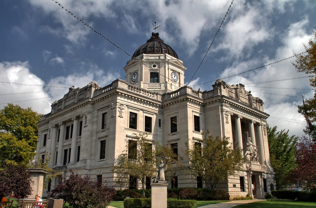 Bloomington Indiana, County Courthouse, USCCINMonroe, Mo… Flickr