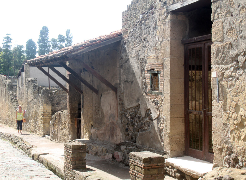 Historic Ruins, Herculaneum, Italy Trellis House. This was… Flickr