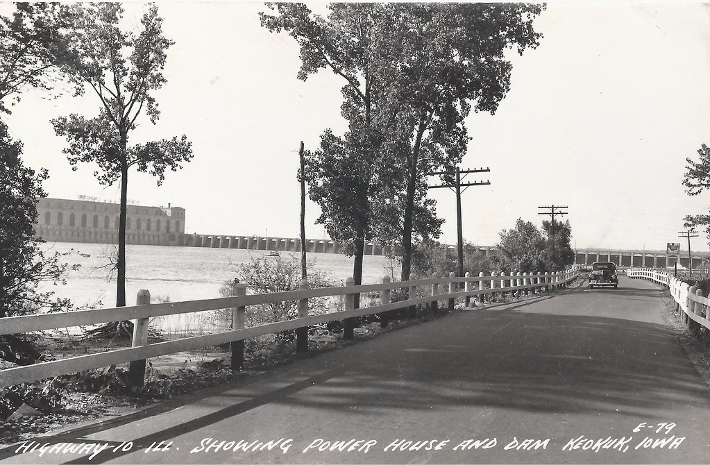Keokuk, Iowa, Power House, Dam, Illinois Highway 10 Flickr