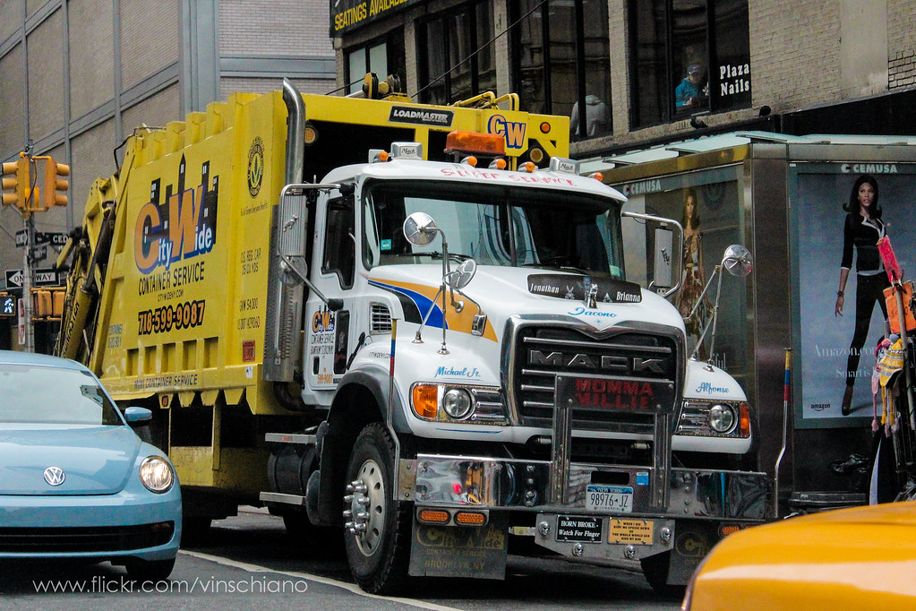 City Wide Mack Granite garbage truck Vinny Schiano Flickr